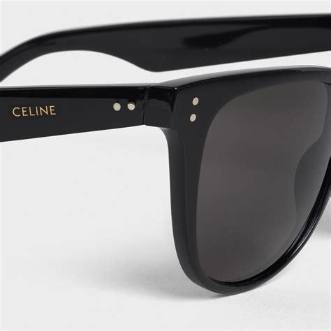 celine so55 sunglasses|BLACK FRAME 55 SUNGLASSES IN ACETATE .